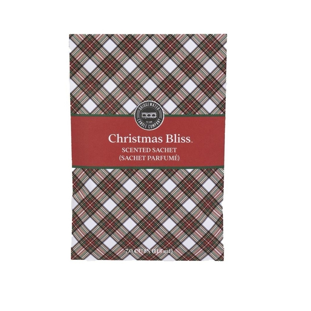 Christmas Bliss Plaid Sachet